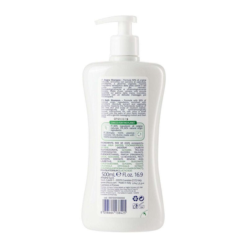 Chicco Gel Banho Corpo e Cabelo 2em1 s/Lágrimas 500ml 0M+
