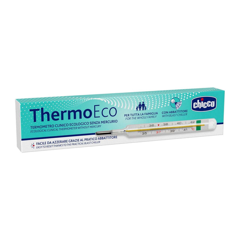 Chicco Termómetro s/Mercúrio Thermo Eco Glass 0M+
