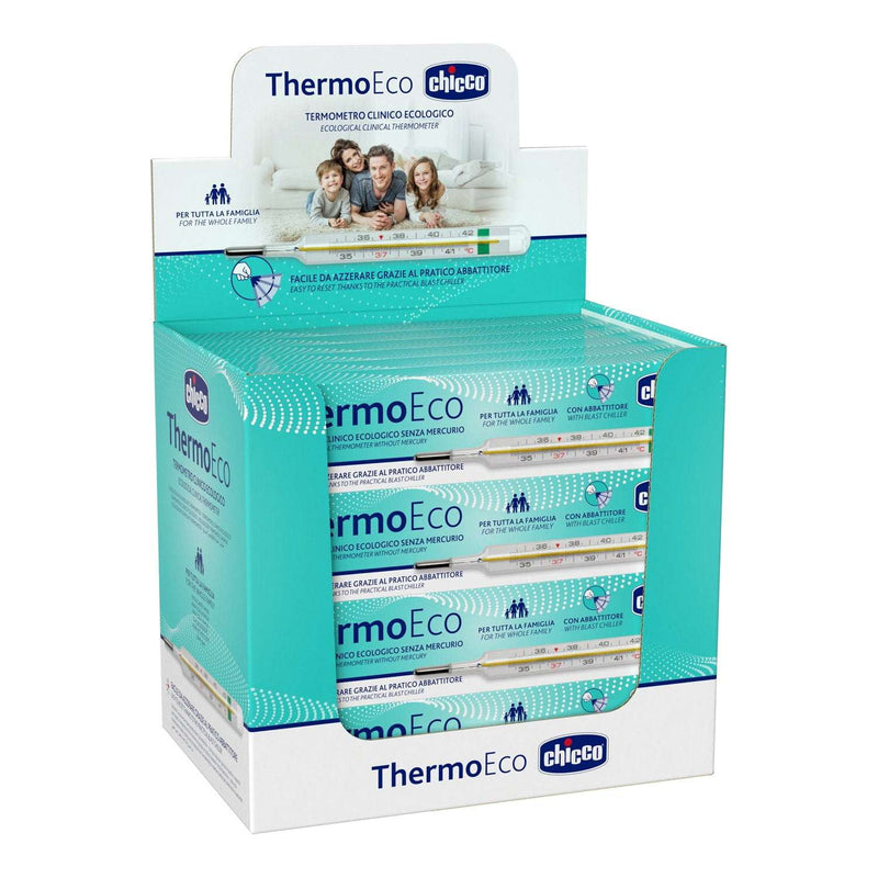 Chicco Termómetro s/Mercúrio Thermo Eco Glass 0M+