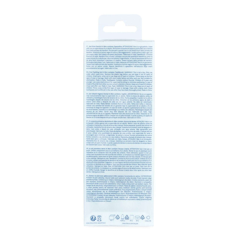 Chicco Conjunto Higiene Oral 6M+