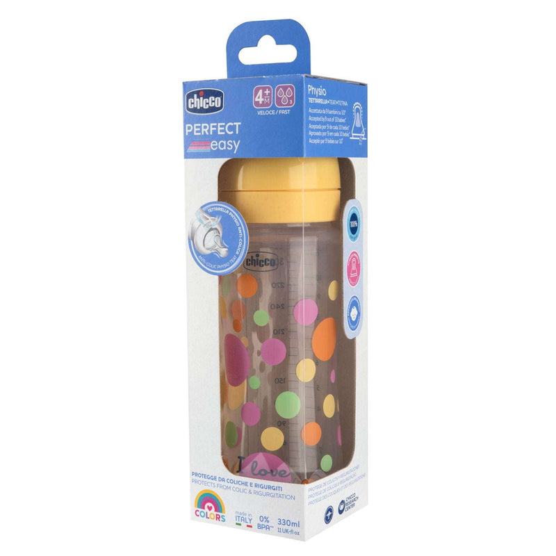 Chicco Biberão Perfect Easy 4M+ 330ml Fluxo Rápido