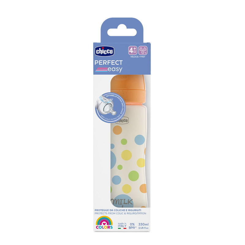 Chicco Biberão Perfect Easy 4M+ 330ml Fluxo Rápido
