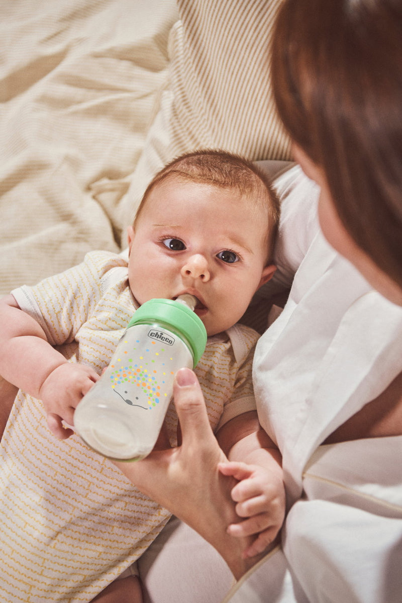 Chicco Biberão Vidro Perfect Easy 0M+ Fluxo Lento