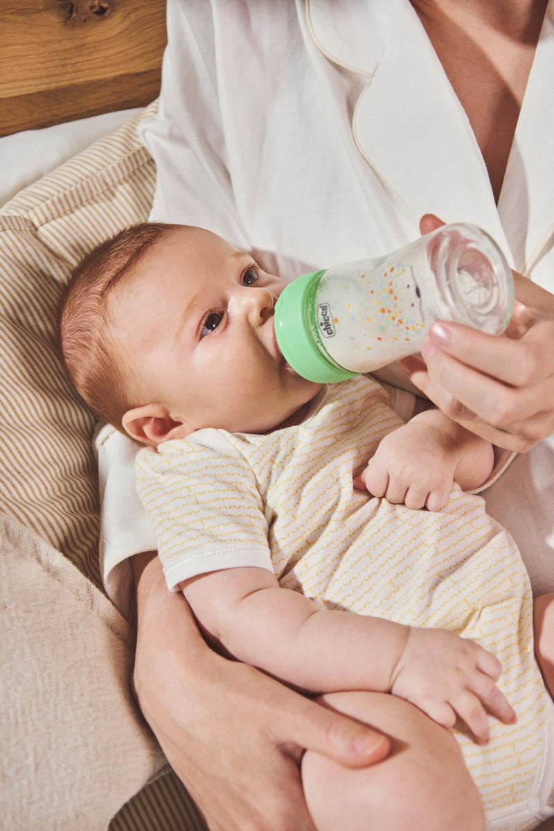 Chicco Biberão Vidro Perfect Easy 0M+ Fluxo Lento