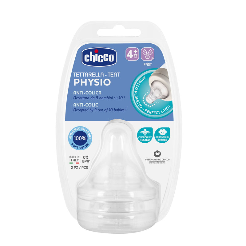 Chicco Tetina P5 Silicone 2un.