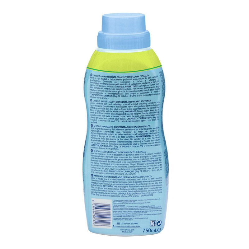 Chicco Amaciador Roupa Essência Talco 750ml 0M+