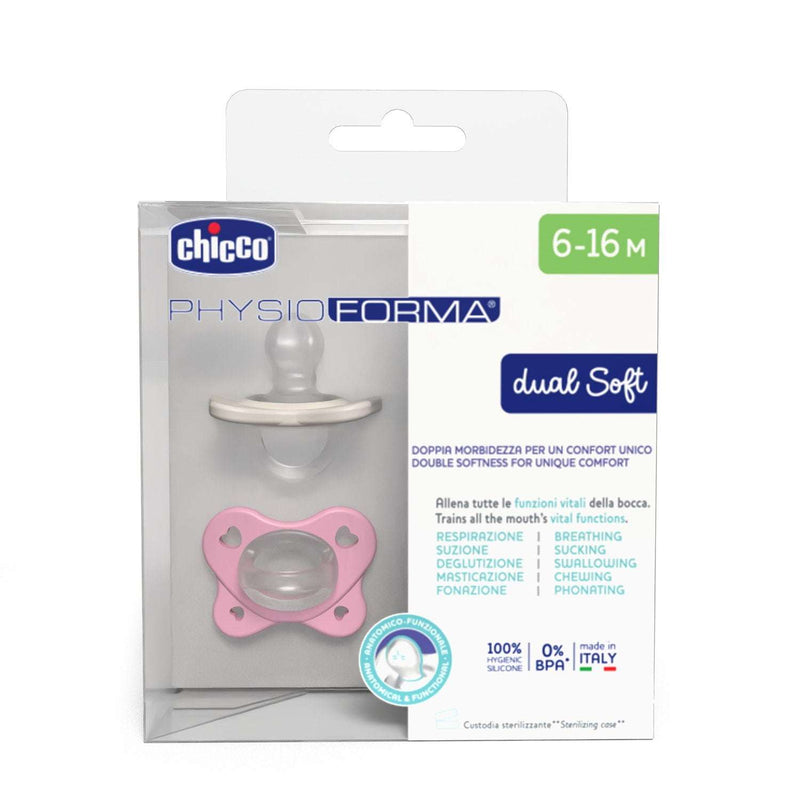 Chicco Chucha Chupeta Physioforma Dual Soft 2un.