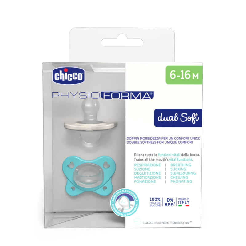 Chicco Chucha Chupeta Physioforma Dual Soft 2un.
