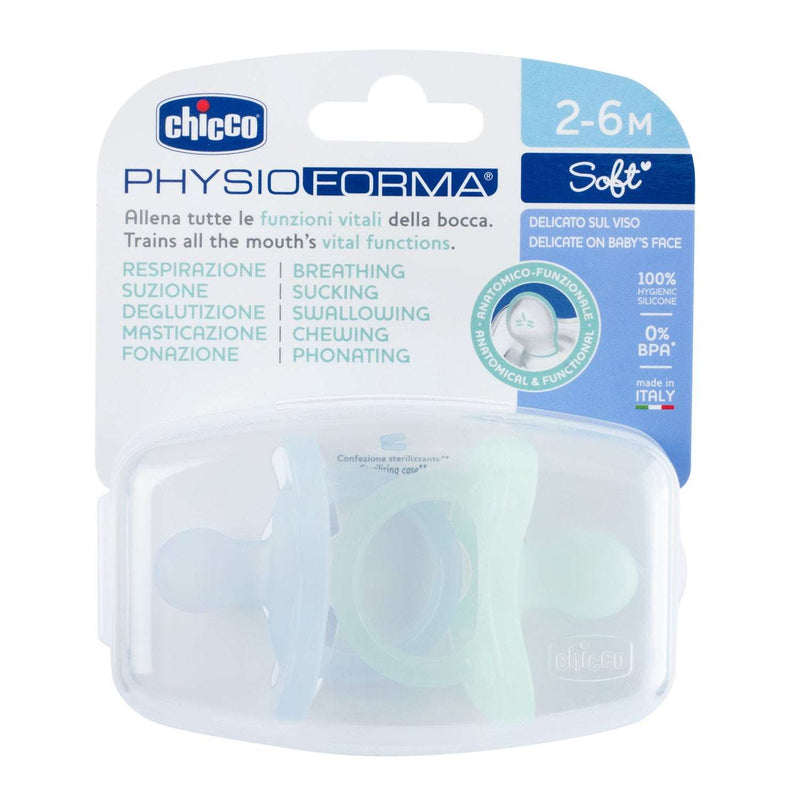 Chicco Chucha Chupeta Physioforma Soft 2un.