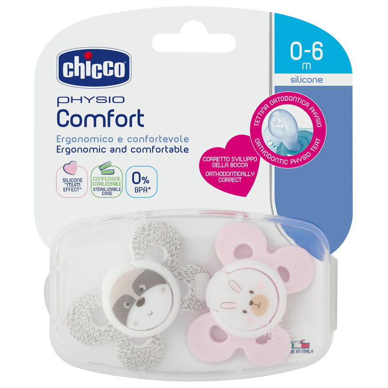 Chicco Chucha Chupeta Physioforma Comfort 2un.