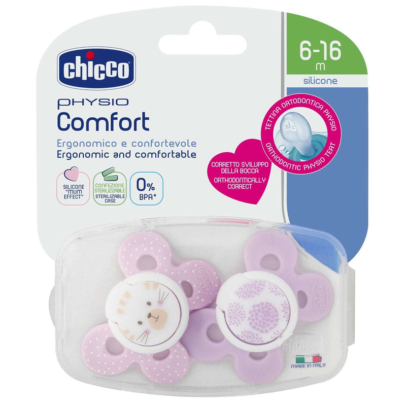 Chicco Chucha Chupeta Physioforma Comfort 2un.