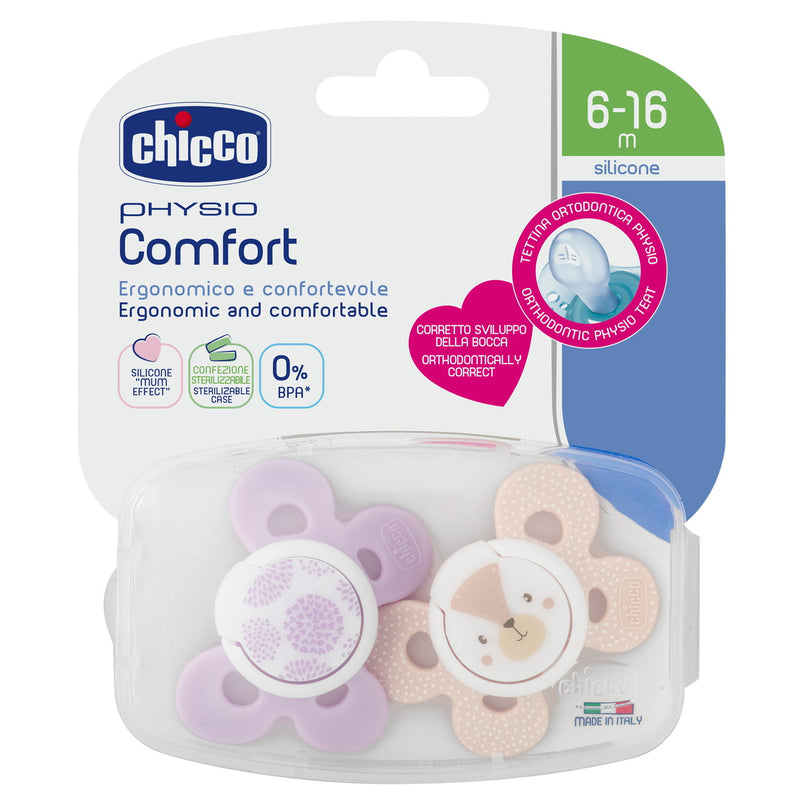 Chicco Chucha Chupeta Physioforma Comfort 2un.