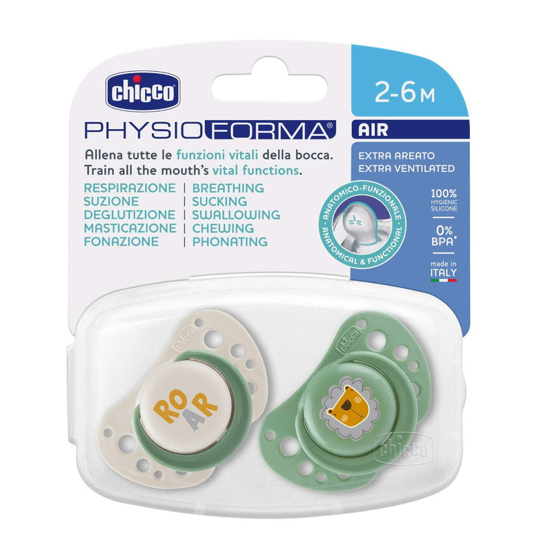 Chicco Chucha Chupeta Physio Air Silicone 2un.
