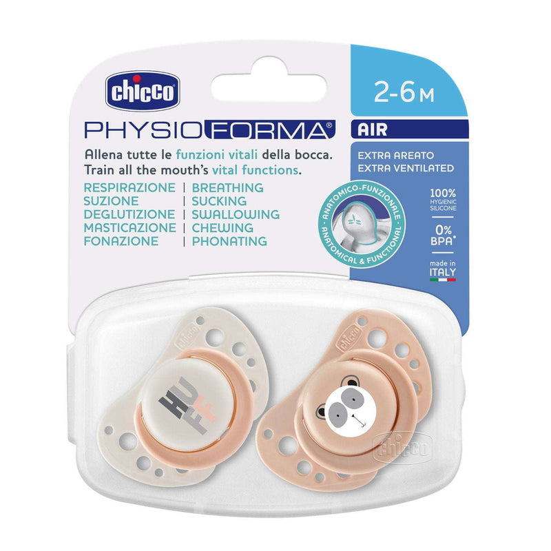 Chicco Chucha Chupeta Physio Air Silicone 2un.
