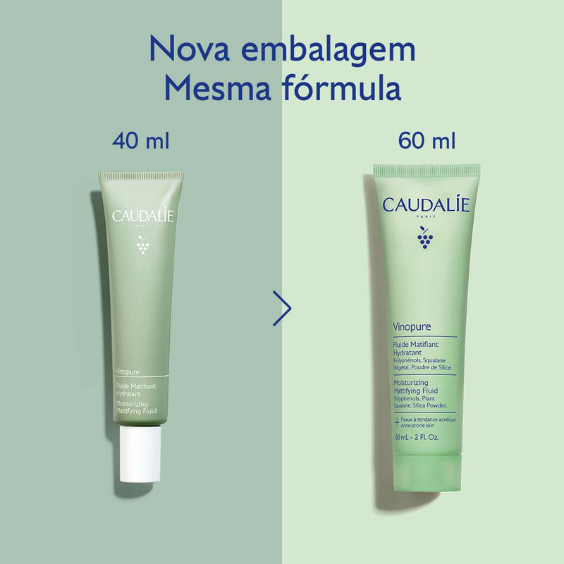 Caudalie Vinopure Mattifying Moisturizing Fluid 40ml 
