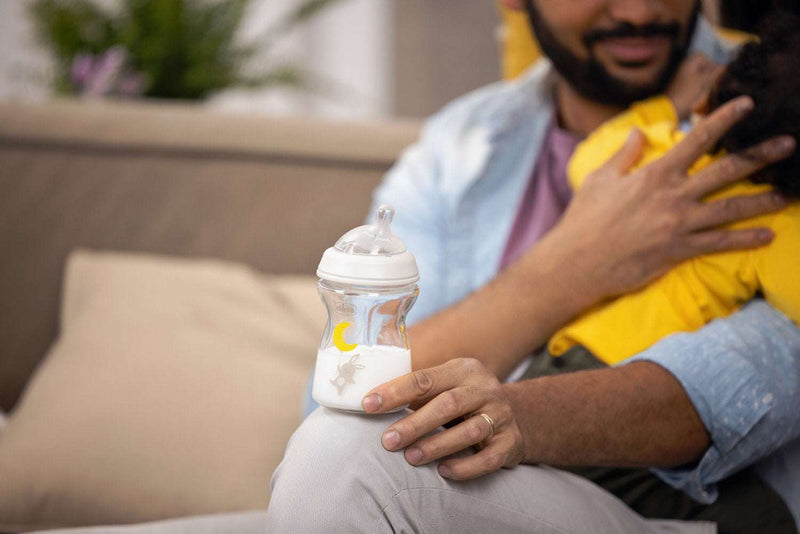 Chicco Biberão Recém-Nascido Natural Feeling Vidro 0M+ Fluxo Normal