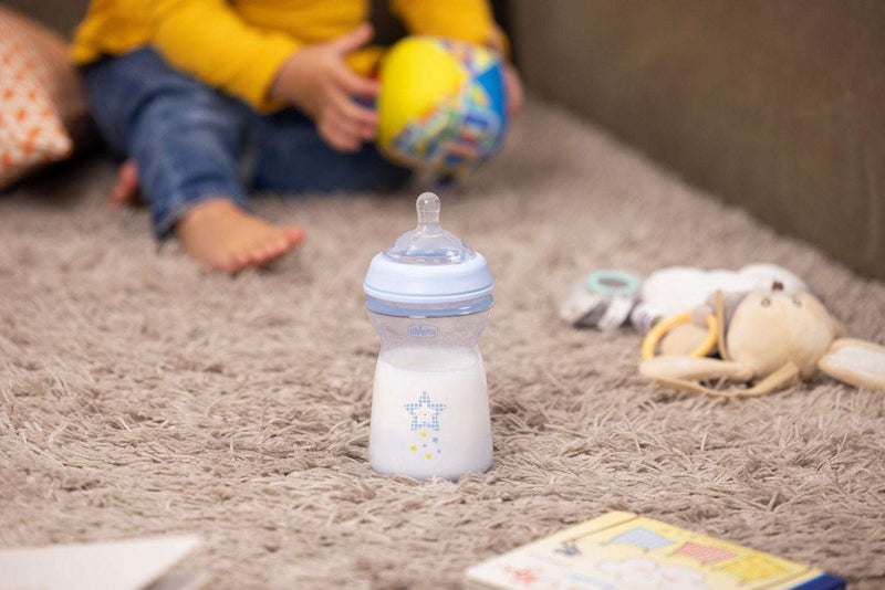 Chicco Biberão Anticólicas Natural Feeling 6M+ 330ml Fluxo Rápido