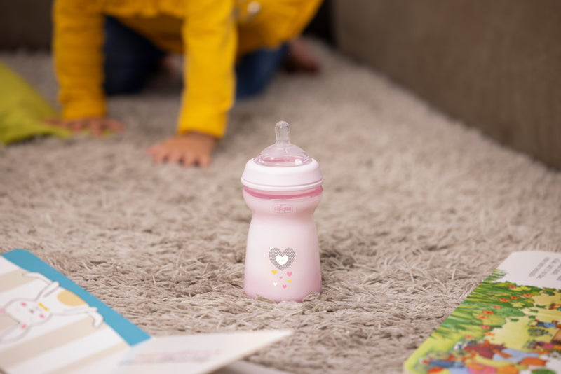 Chicco Biberão Anticólicas Natural Feeling 6M+ 330ml Fluxo Rápido