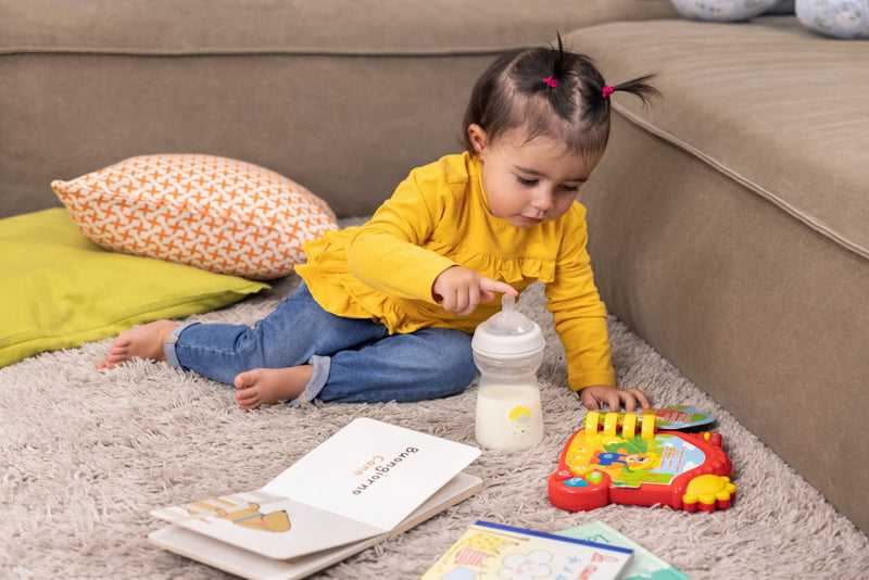 Chicco Biberão Anticólicas Natural Feeling 6M+ 330ml Fluxo Rápido