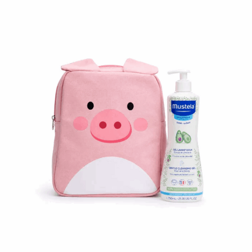 Mustela Pack Gel Lavante Suave 750 ml + OFERTA Mochila Porquinho