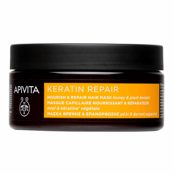 Apivita Keratin Repair Máscara Nutritiva & Reparadora 200ml