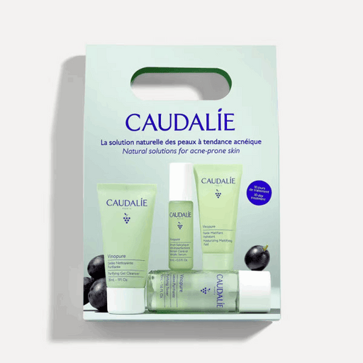 Caudalie Vinopure Coffret Kit Rotina Anti-Imperfeições Pele Acne