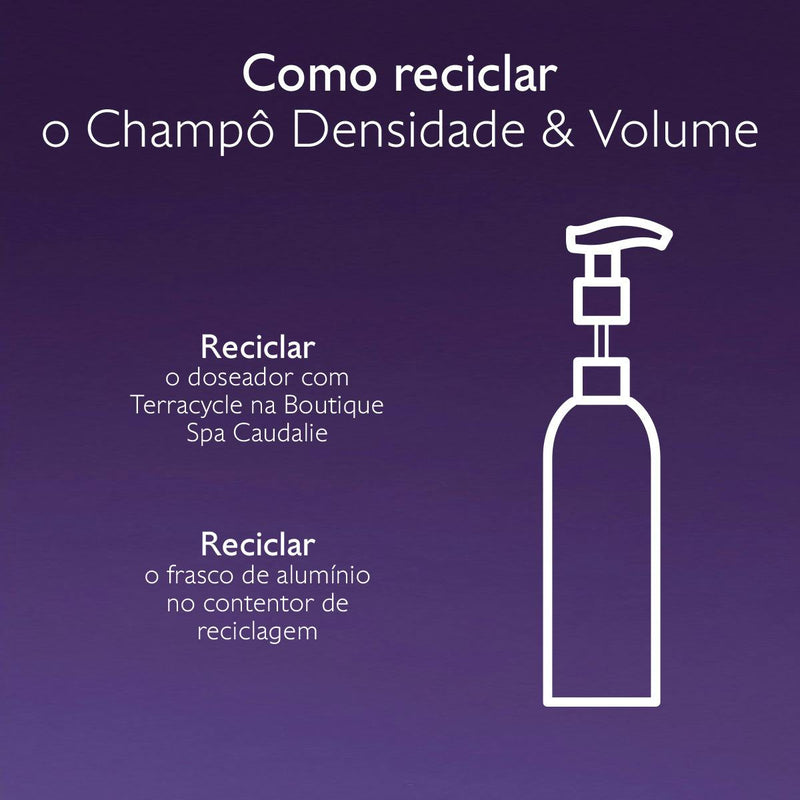 Caudalie Cuidados Capilares Champô Densidade Volume 200ml
