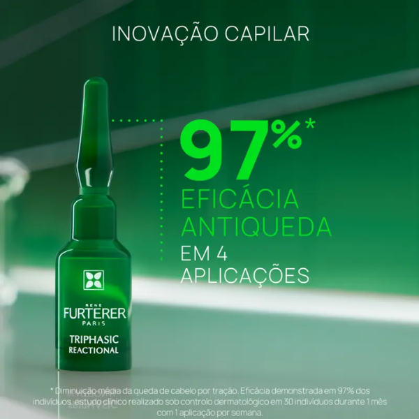 René Furterer Ampollas Trifásicas Anticaída Reacción 12 unidades