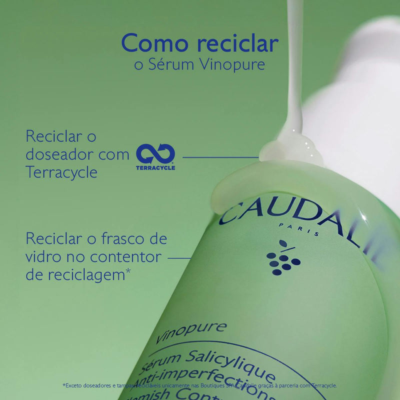 Caudalie Vinopure Sérum Salicílico Anti-imperfeições 30ml