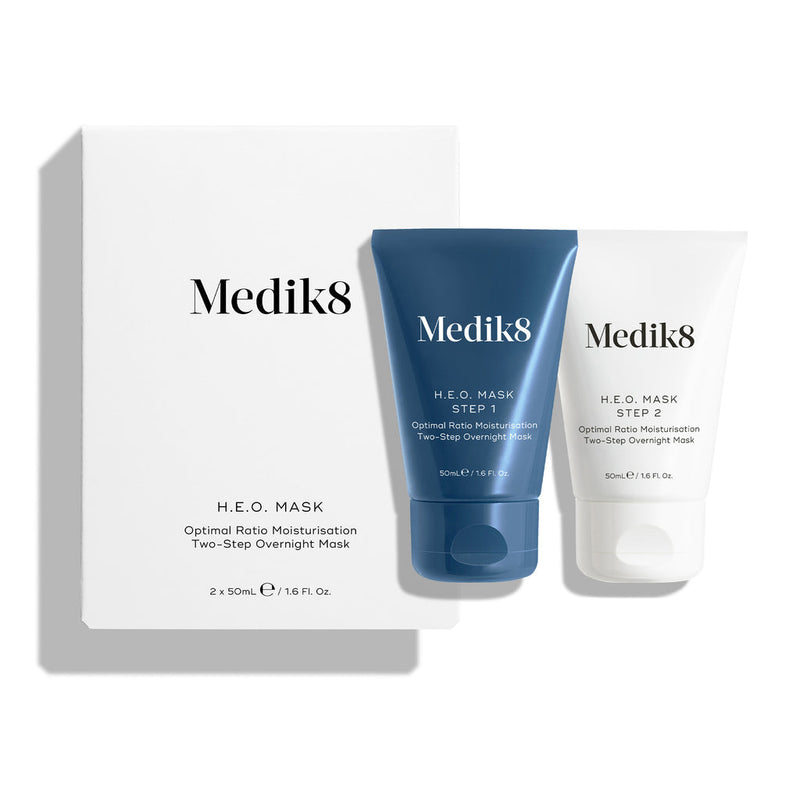 Medik8 H.E.O Mask Máscara Hidratação Noite Gel+Creme 2x50ml