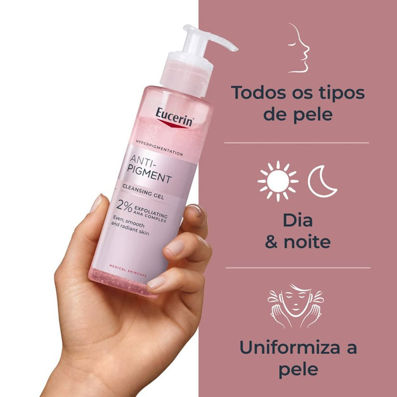 Eucerin Anti-Pigment Gel Limpeza Anti-Manchas 400ml