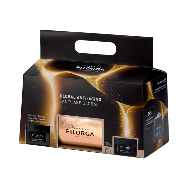 Filorga Global Repair Coffret Anti-Idade Creme Advanced 50ml + OFERTA Bolsa e Global Olhos 15ml