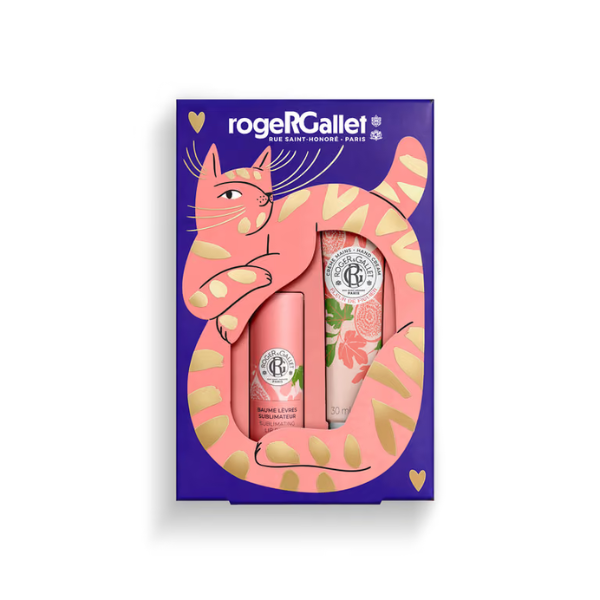Roger&Gallet Coffret Fleur de Figuier Bálsamo Labial 3,5gr. + Creme Mãos 30ml