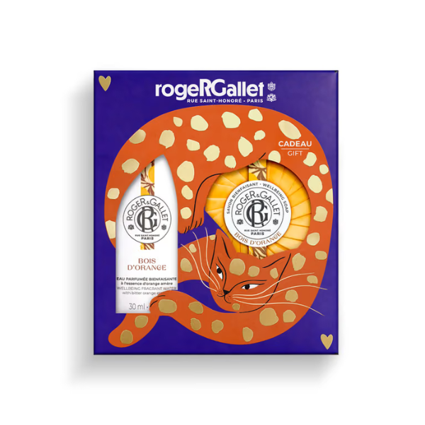 Roger&Gallet Bois D'Orange Coffret Água Perfumada 30ml + OFERTA Sabonete 100gr.