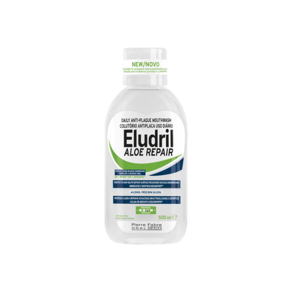 Eludril Aloe Repair Colutório Diário Anti-Placa 500ml