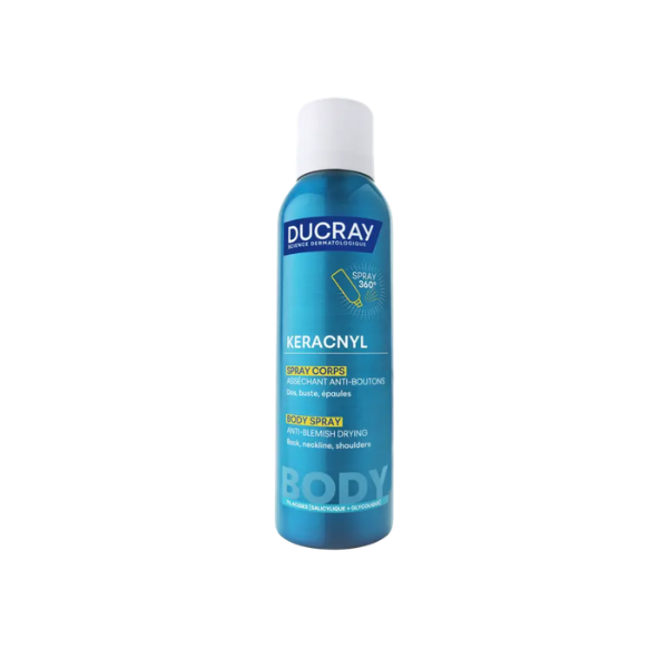 Ducray Keracnyl Spray Corpo Secante Anti-Imperfeições 150ml