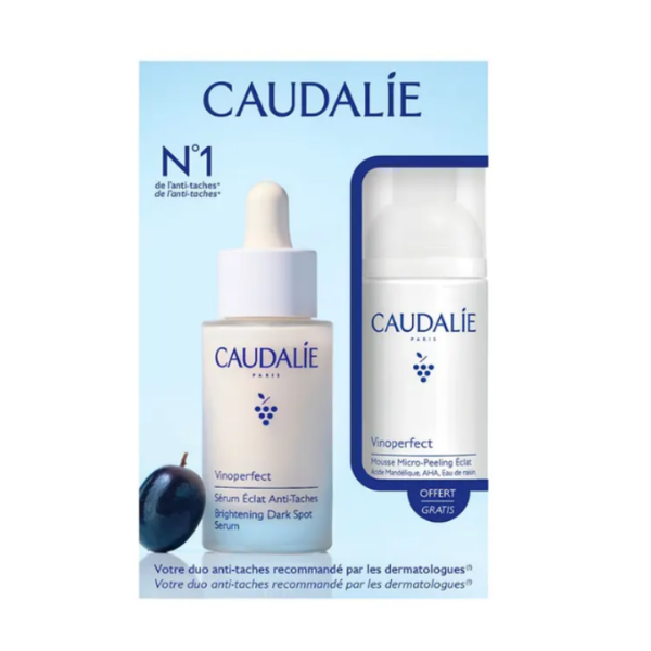 Caudalie Vinoperfect Coffret Sérum 30ml + OFERTA Espuma Micro-Peeling 50ml