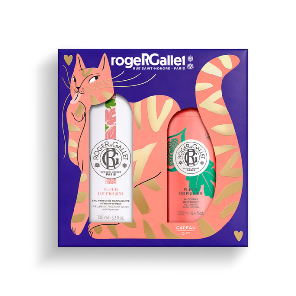 Roger&Gallet Fleur de Figuier Água Perfumada 100ml + OFERTA Leite Corpo 250ml