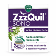 ZzzQuil Sono Ação Prolongada Melatonina 28cp.