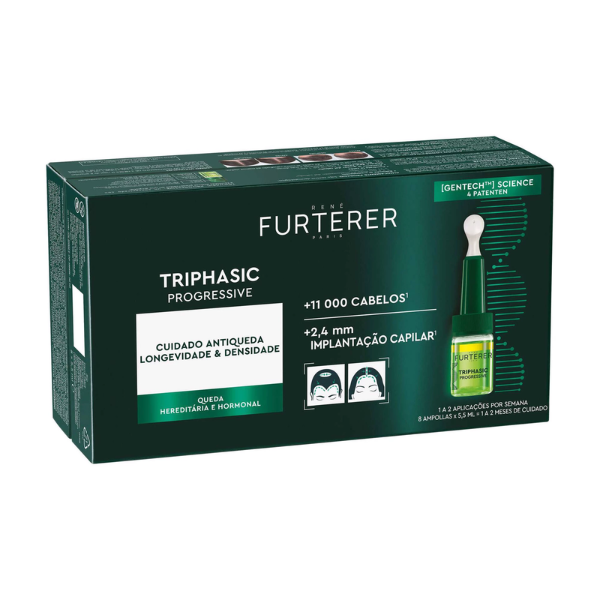 René Furterer Triphasic Progressive Anti-Hair Loss 8 Ampoules