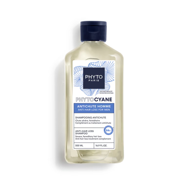 Phyto Phytocyane Intensive+ Champô Antiqueda Homem 500ml