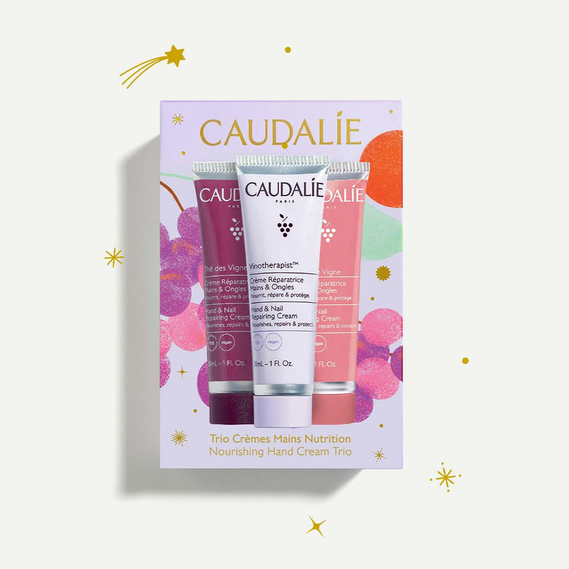 Caudalie Trio Creme Mãos Nutrição