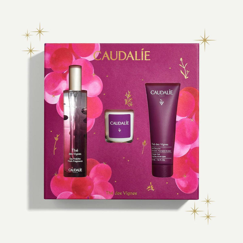 Caudalie Thé des Vignes Coffret Água Fresca Rotina Perfumada