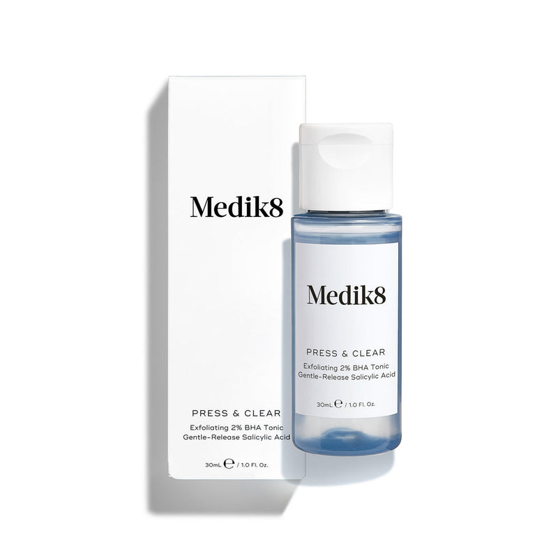 Medik8 Press & Clear Tónico Esfoliante 2% BHA c/Ácido Salicílico