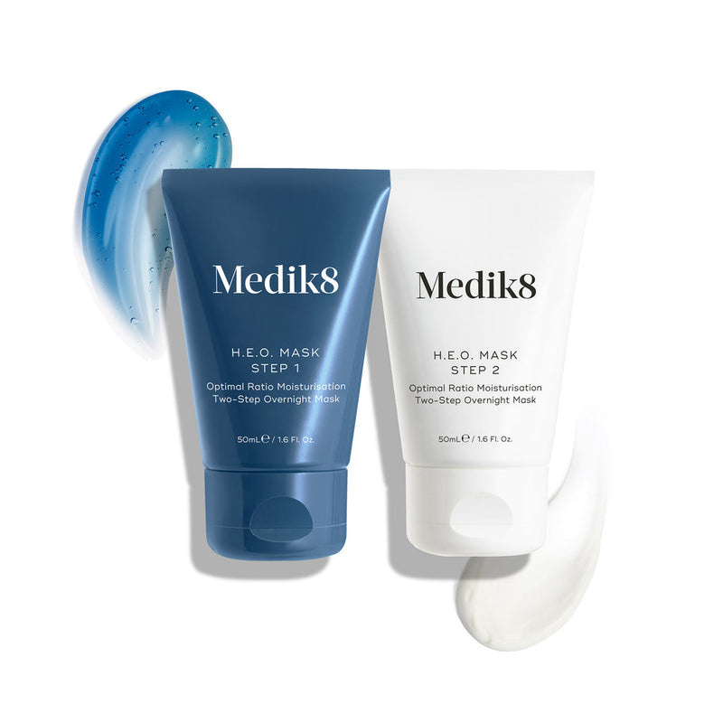 Medik8 H.E.O Mask Máscara Hidratação Noite Gel+Creme 2x50ml