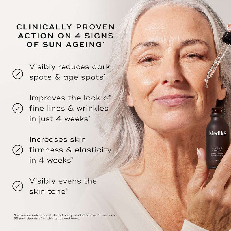 Medik8 Super C Ferulic Sérum Aclarador 30% Vitamina C 30ml