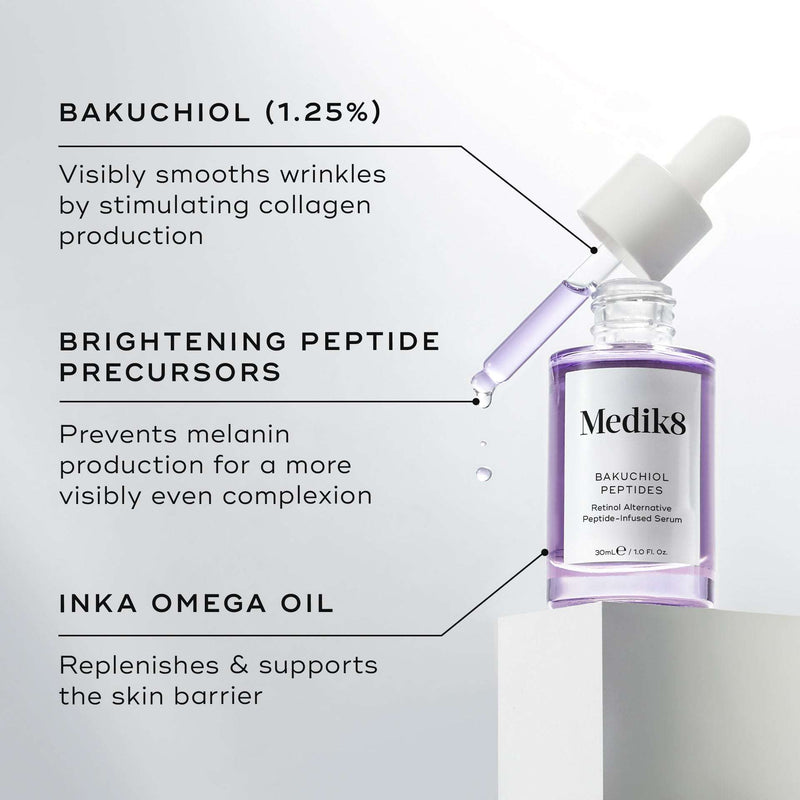Medik8 Bakuchiol Peptides Sérum Péptidos Alternativa Retinol 30ml