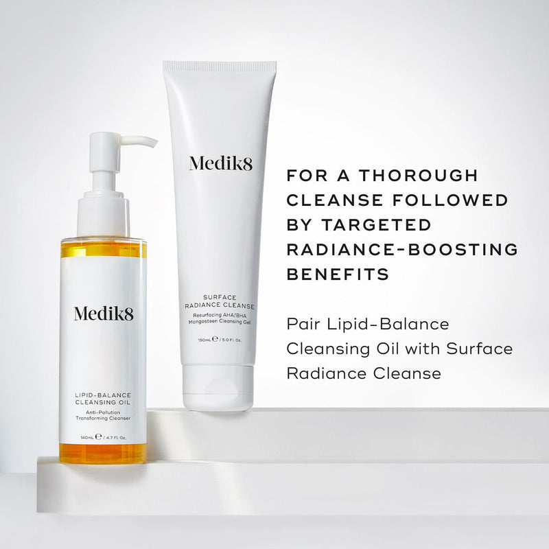 Medik8 Lipid Balance Cleansing Oil Óleo Limpeza Desmaquilhante Anti-Poluição 140ml