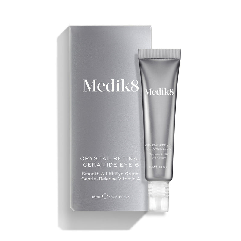 Medik8 Crystal Retinal Ceramide Eye Creme Olhos Vitamina A Smooth & Lift 15ml