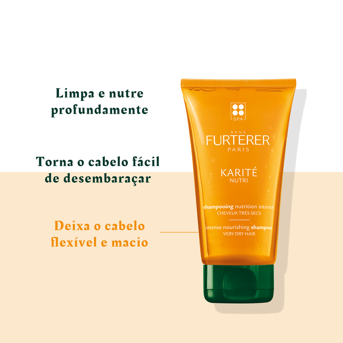 René Furterer Karité Nutri Champô Nutrição Intensa 150 ml